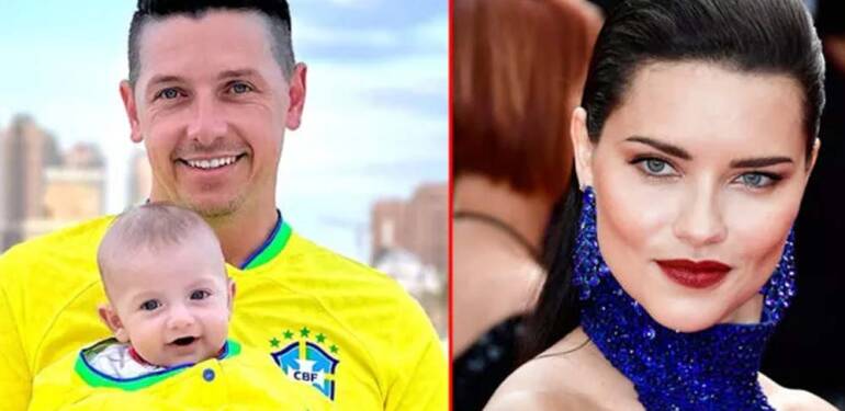 Adriana Lima oğlu Cyan’ın ilk fotoğrafını paylaştı: İşte benim oğlum!
