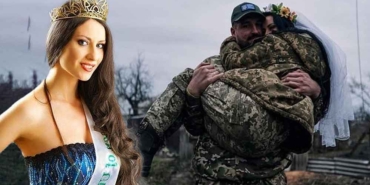 Aradığı-aşkı-cephede-buldu--Orduya-katılan-Ukrayna-güzeli-silah-arkadaşıyla-evlendi