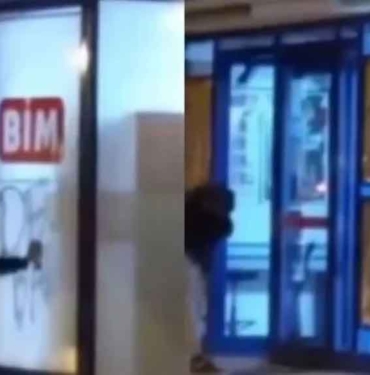 BİM-ve-MHP-arasındaki-gerginlik-sonrası-BİM'e-saldırı--Camına-'Devlet-baba'-yazdılar