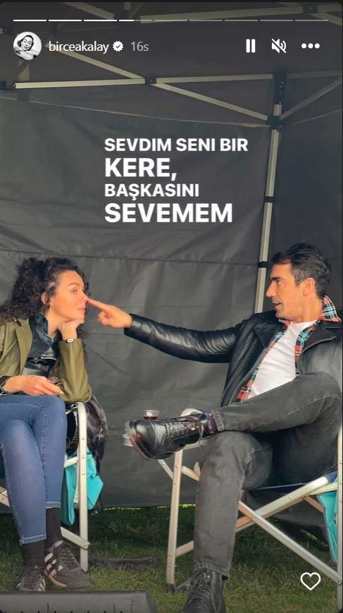 Birce Akalay’dan İbrahim Çelikkol’a: “Başkasını sevemem”