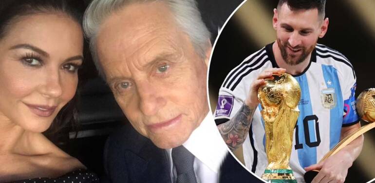 Catherine Zeta Jones: Messi’ye aşığım, kocam için de sorun değil bu durum