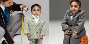 Dünyanın-en-kısa-insanı-İran'dan-çıktı--Cep-telefonu-bile-ağır-geliyor-