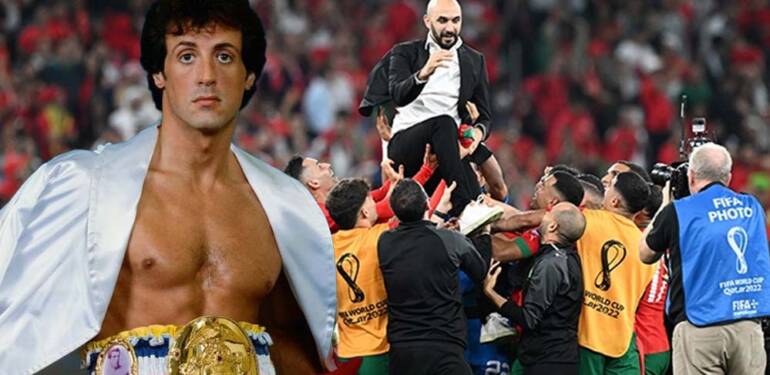 Fas Milli Takımı Teknik Direktörü Walid Regragui takımını “Rocky Balboa”ya benzetti