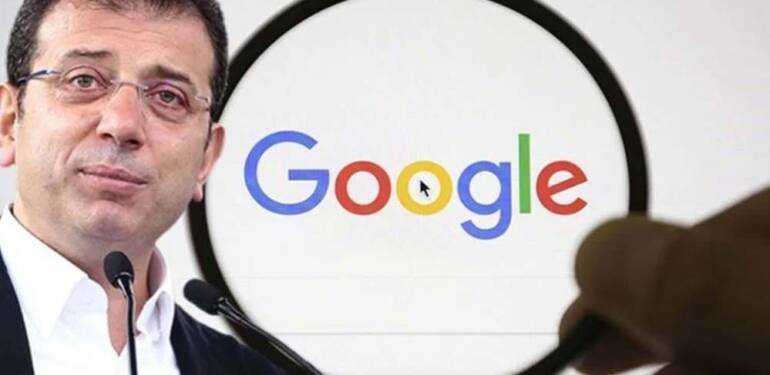 Google’dan “Eski Başkan Ekrem İmamoğlu” skandalı!