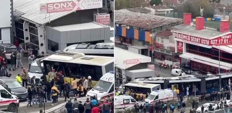 İETT otobüsü ile tramvay çarpıştı: Yaralılar var 1 İETT-otobüsü-ile-tramvay-çarpıştı--Yaralılar-var-