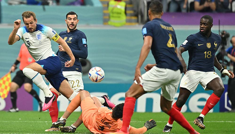 İngiltere'yi eleyen Fransa, tarihinde 7. kez Dünya Kupası'nda yarı finale yükseldi