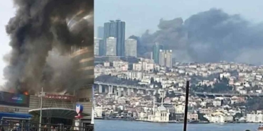 İstanbul'daki-Metro-City-AVM’de-yangın!