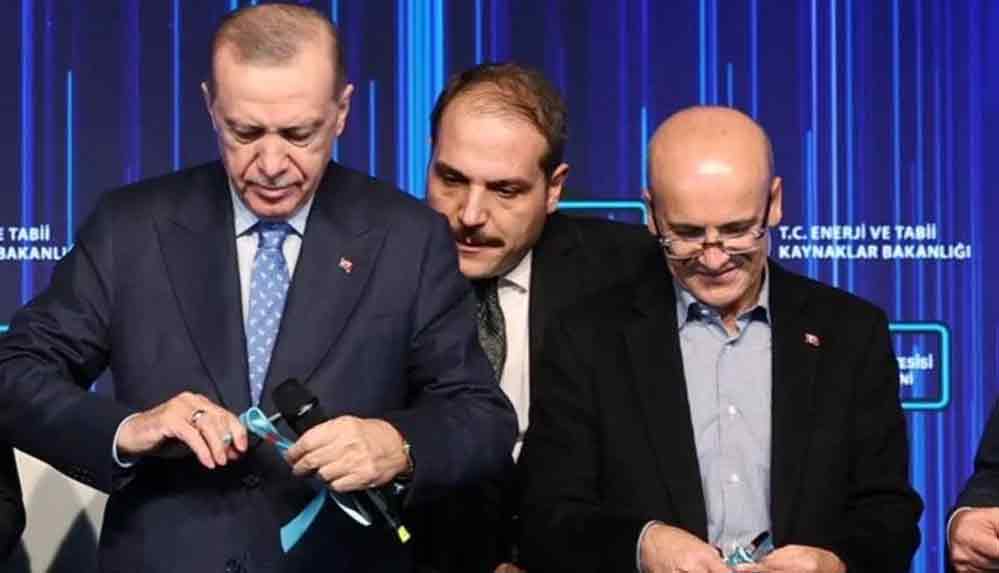 Kulisleri hareketlendiren buluşma: Uzun süredir ortalarda görünmeyen Mehmet Şimşek, Erdoğan'la temel atma töreninde