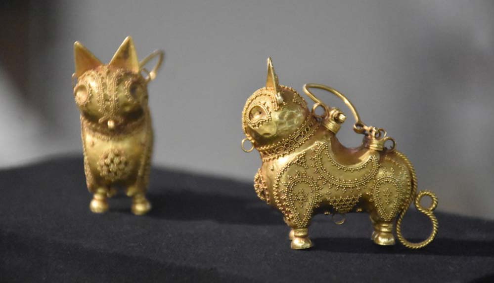 Orta Çağ'dan kalma altın "vaşak küpeler" 2023'te görücüye çıkıyor 3 Orta Çağ'dan kalma altın "vaşak küpeler" 2023'te görücüye çıkıyor