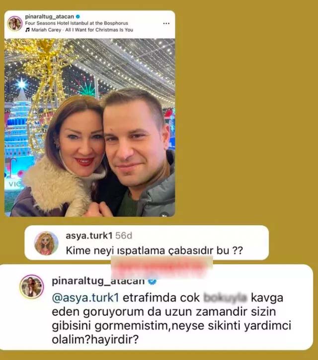 Pınar Altuğ kocasıyla pozuna gelen yoruma isyan etti! "Neyse sıkıntı yardımcı olalım?..."
