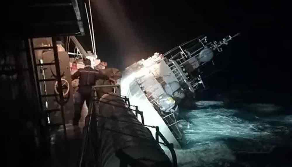 Tayland’da donanmaya ait savaş gemisi battı! 75 asker kurtarıldı, 31 asker kayıp