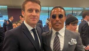 2022 Dünya Kupası skandalı ile gündem olan Nusret Gökçe, Fransa Cumhurbaşkanı Emmanuel Macron ile buluştu!