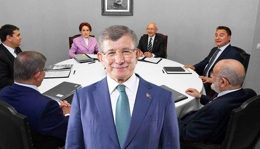 Ahmet Davutoğlu Altılı Masa'nın formülünü açıkladı: Cumhurbaşkanı tek başına karar veremeyecek, bizim imzamız olmadan karar alamayacak