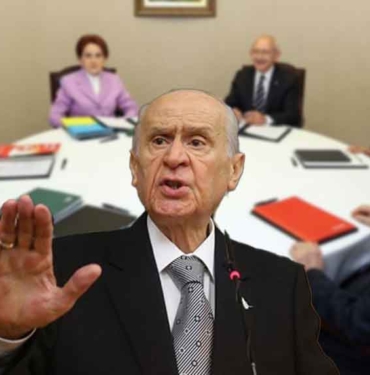 Devlet Bahçeli Altılı Masa’yı hedef aldı: Sayın Erdoğan'ın adaylığından bu kadar mı korkuyorsunuz 3 Devlet Bahçeli Altılı Masa’yı hedef aldı- Sayın Erdoğan'ın adaylığından bu kadar mı korkuyorsunuz