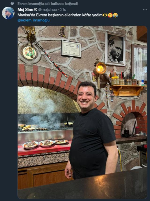 Ekrem İmamoğlu’na benzeyen köfteci sosyal medyada gündem oldu 3 Ekrem İmamoğlu’na benzeyen köfteci sosyal medyada gündem oldu
