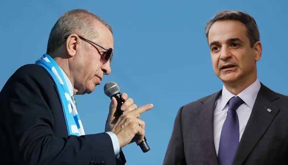 Erdoğan'dan Miçotakis'e sert yanıt: Yanlış yapmaya kalkarsan çılgın Türkler yürür