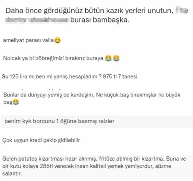 Et restoranında gelen hesap ağızları açık bıraktı: Gördüğünüz bütün kazıkları unutun