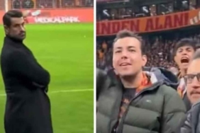 Galatasaraylı-taraftarlardan-Volkan-Demirel'e-büyük-saygısızlık!