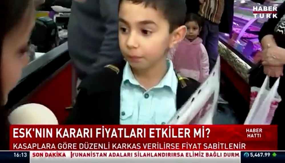 Habertürk'ten 'Annem karne hediyesi et aldı' haberini yapan muhabire soruşturma