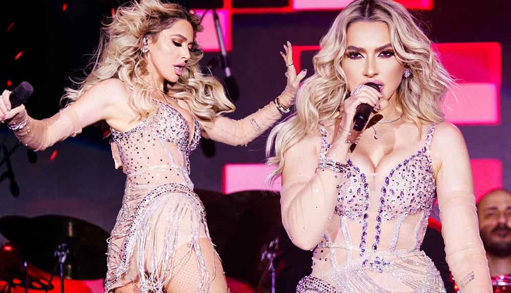 Hadise’nin dekolteli yeni yıl pozu tepki çekti: “Hiç giymeseymiş ya bunu”