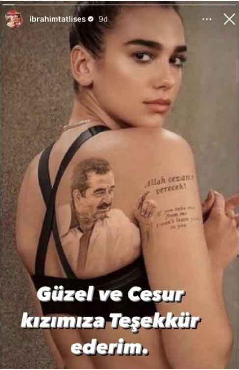 Photoshopu gerçek zanneden İbrahim Tatlıses’in Dua Lipa paylaşımı olay oldu: Güzel ve cesur kızımıza teşekkür ederim 3 Photoshopu gerçek zanneden İbrahim Tatlıses’in Dua Lipa paylaşımı olay oldu: Güzel ve cesur kızımıza teşekkür ederim