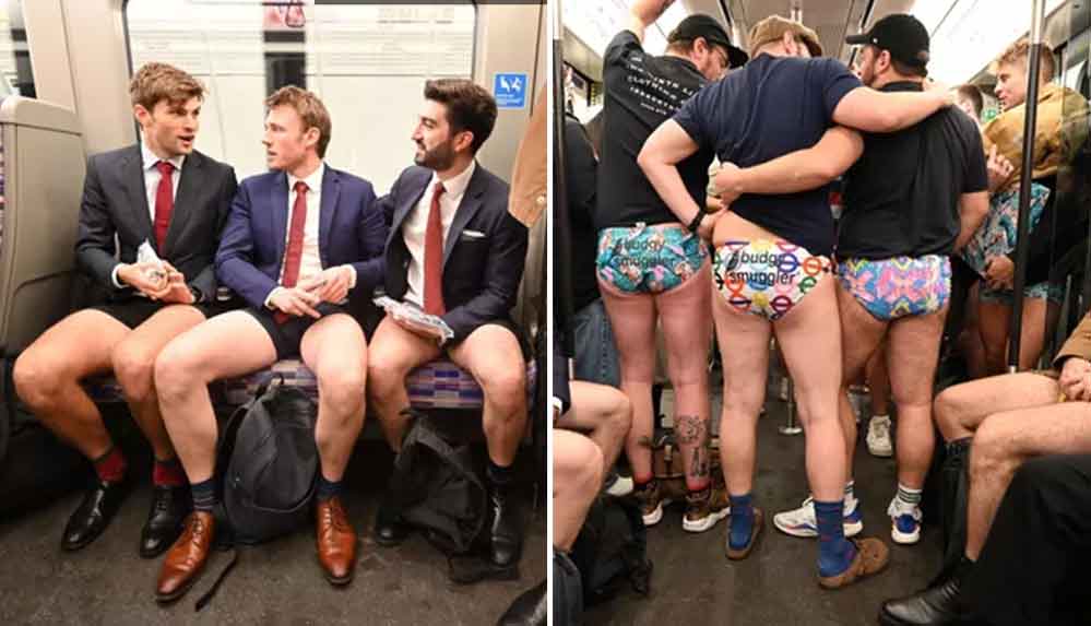 İç çamaşırlarla seyahat ettiler: Pandemi yüzünden ara verilen ‘pantolonsuz metro yolculuğu’ yeniden başladı 7 İç-çamaşırlarla-seyahat-ettiler--Pandemi-yüzünden-ara-verilen-‘pantolonsuz-metro-yolculuğu’-yeniden-başladı