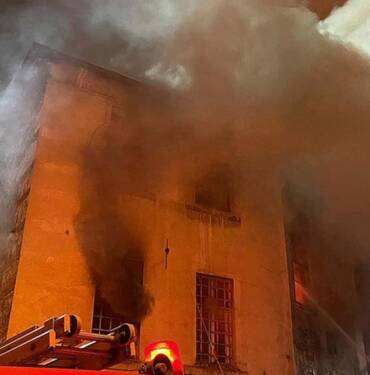 Karaköy'deki-Ermeni-kilisesinde-yangın