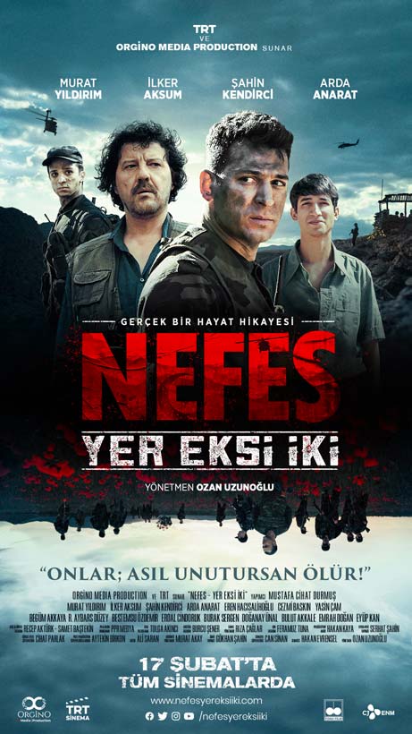 Merakla beklenen 'Nefes - Yer Eksi İki' filminin afişi yayınlandı