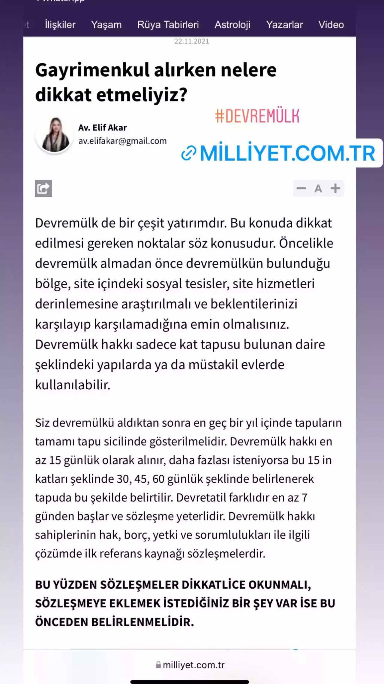 Milliyet’te köşe yazarıymış: "Dolandırılmayın" uyarısında bulunan avukat Elif Akar devre mülk dolandırıcılığından tutuklandı