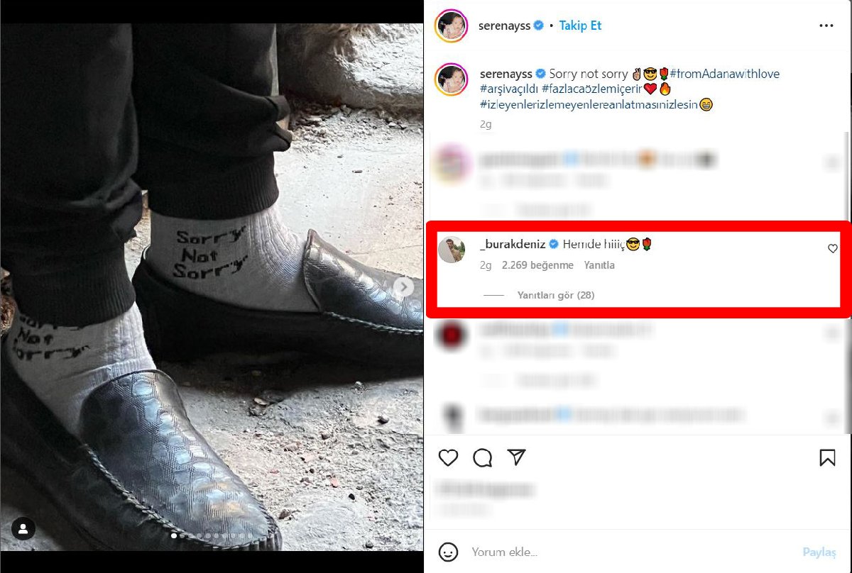 Şahmaran’da ayakları gündem olmuştu: Serenay Sarıkaya’dan eleştirilere ‘çoraplı’ yanıt