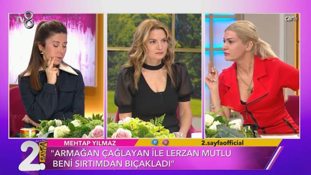 Şarkıcı Mehtap Yılmaz Armağan Çağlayan ve Lerzan Mutlu’yu topa tuttu! “Tam bir yılan, beni sırtımdan bıçakladılar”