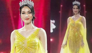 Transparan elbise güzellik yarışmasında kriz çıkardı: Tepkiler üzerine özür dilediler