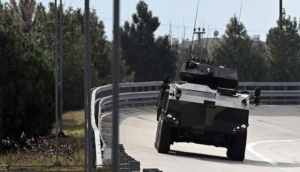 Türkiye'nin yerli motorlu ilk 8x8 askeri aracı göreve hazır