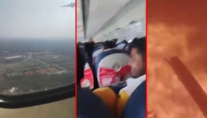 Uçak düşerken telefonu ile canlı yayın yaptı! 68 yolcu hayatını kaybetti
