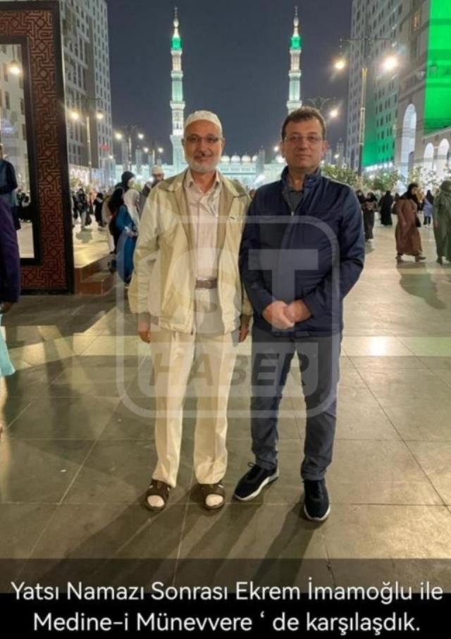 Umre'ye giden Ekrem İmamoğlu'nun ihram içindeki fotoğrafı gündem oldu