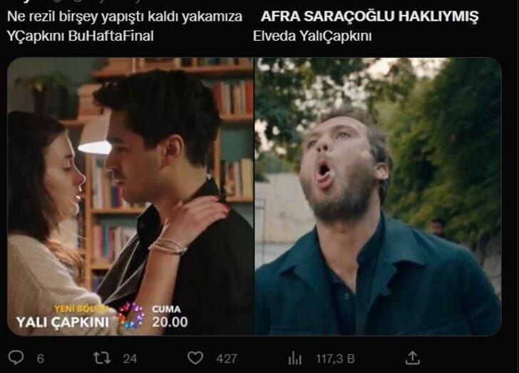 Yalı Çapkını’nın yeni fragmanına tepki yağdı! “Afra Saraçoğlu haklıymış”