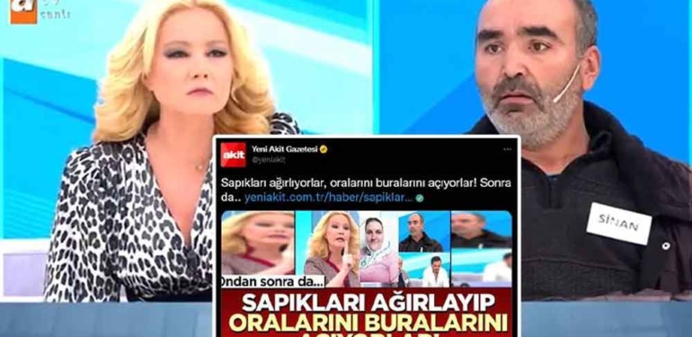 Yeni Akit canlı yayında taciz edilen Müge Anlı’yı hedef aldı! “Sapıkları ağırlayıp, oralarını buralarını açıyorlar” 1 Yeni-Akit-canlı-yayında-taciz-edilen-Müge-Anlı’yı-hedef-aldı!-“Sapıkları-ağırlayıp,-oralarını-buralarını-açıyorlar”