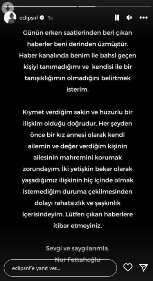 Yeni sevgilisiyle araçta öpüşürken görüntülenen Nur Fettahoğlu, ilişkisini ilan etti