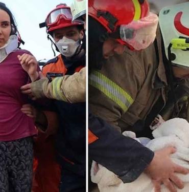 29-saat-sonra-sağ-kurtuldular--Hatay’da-anne-ve-6-aylık-bebeği-enkazdan-çıkarıldı