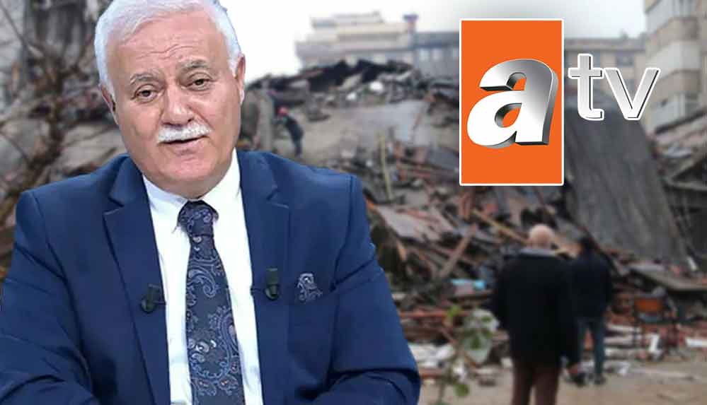 ATV'nin 'Nihat Hatipoğlu ile Deprem Özel' programına tepki yağdı: Planlamalarımızı 'kader' zihniyetiyle yapmamız yetmedi mi?