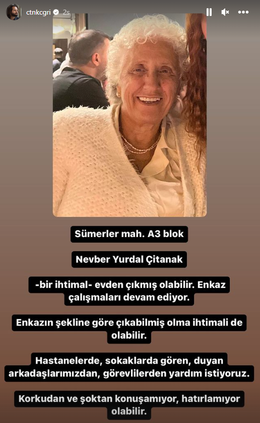 Çağrı Çitanak'tan enkaz altındaki annesi için yardım çığlığı: Şoktan konuşamıyor olabilir