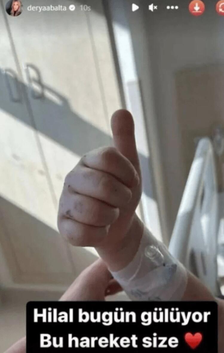 Enkazdan kolu kesilerek çıkartılmıştı: Hakan Balta ve Derya Balta çifti depremde ailesini kaybeden Hilal’e ‘umut’ oldu!