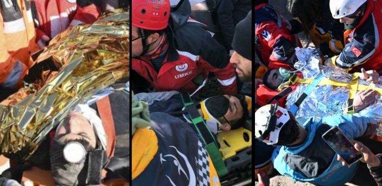 Depremin 9. gününde mucizeler: Kahramanmaraş'ta ve Adıyaman'da üç kişi enkazdan sağ kurtarıldı 1 Depremin 9. gününde mucizeler- Kahramanmaraş'ta ve Adıyaman'da üç kişi enkazdan sağ kurtarıldı