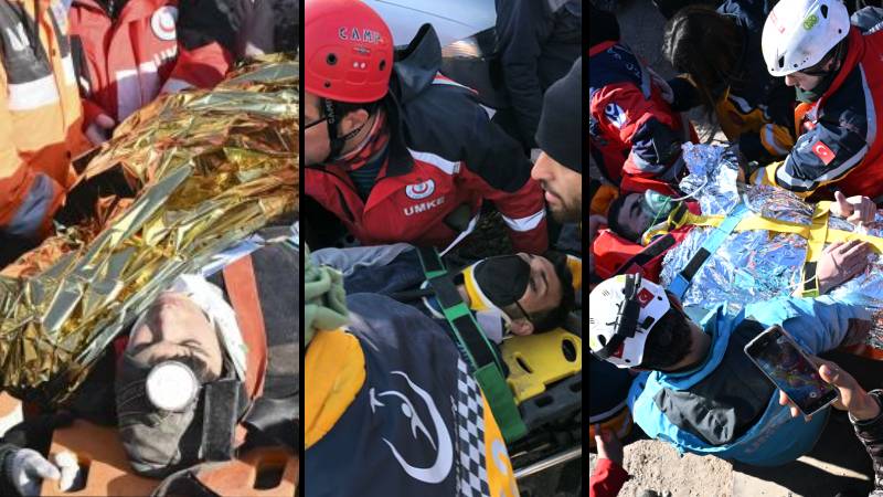 Depremin 9. gününde mucizeler: Kahramanmaraş'ta ve Adıyaman'da üç kişi enkazdan sağ kurtarıldı