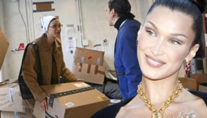 Dünyaca ünlü model Bella Hadid, depremzedeler için yardım kutuları hazırladı