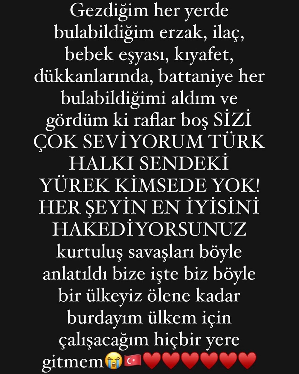 Eda Ece’den duygulandıran deprem mesajı: Ölene kadar ülkem için çalışacağım 3 Eda Ece’den duygulandıran deprem mesajı: Ölene kadar ülkem için çalışacağım