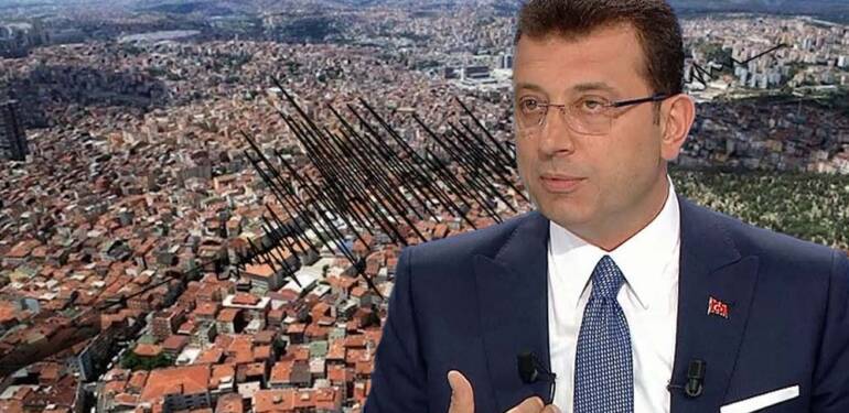 Ekrem İmamoğlu: İstanbul’da yıkılma tehdidiyle karşı karşıya olan 90 bin bina olduğunu düşünüyoruz