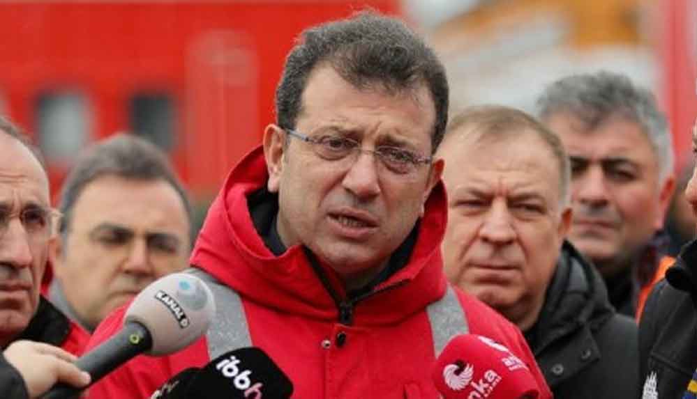 Ekrem İmamoğlu, bir yıllık maaşını depremzedelere bağışladı