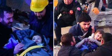 Gaziantep'te-'ikiz-mutluluk'--Yıkılan-binanın-enkazından-40-saat-sonra-kurtarıldılar