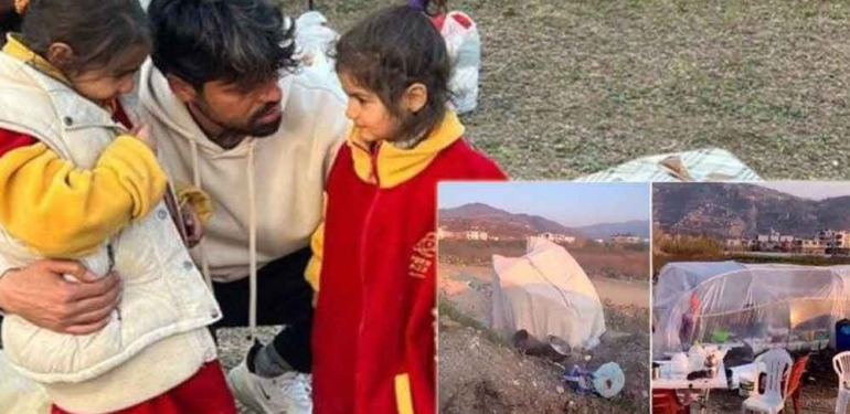 Gökhan Zan Hatay’daki acı tabloyu paylaştı: “Bir tane çadır yok! Naylonlardan yapmışlar kendi çadırlarını..." 1 Gökhan-Zan-Hatay’daki-acı-tabloyu-paylaştı--“Bir-tane-çadır-yok!-Naylonlardan-yapmışlar-kendi-çadırlarını...'